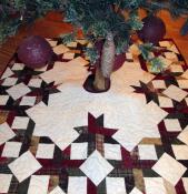 Country Christmas Tree Skirt sewing pattern from Creek Side Stitches 2