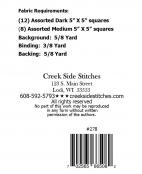 Fair and Square sewing pattern from Creek Side Stitches 1