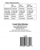 INVENTORY REDUCTION - Henrys Line Exploration sewing pattern from Creek Side Stitches 1