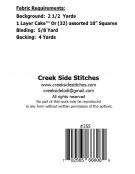 Jumping Jack sewing pattern from Creek Side Stitches 1