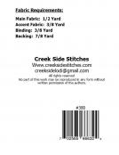 Just As It Is sewing pattern from Creek Side Stitches 1