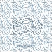 Floret-DIGITAL-longarm-quilting-pantograph-design-Dawna-Sanders