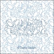 Forest-Friends-DIGITAL-longarm-quilting-pantograph-design-Dawna-Sanders