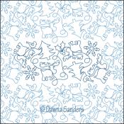 Merry-Moose-DIGITAL-longarm-quilting-pantograph-design-Dawna-Sanders