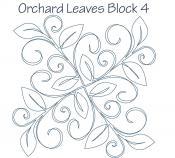 Orchard-Leaves-Block-4-DIGITAL-longarm-quilting-pantograph-design-Dawna-Sanders