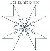 Starburst-Block-DIGITAL-longarm-quilting-pantograph-design-Dawna-Sanders