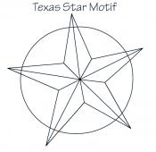 Texas-Star-Motif-DIGITAL-longarm-quilting-pantograph-design-Dawna-Sanders