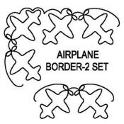 Airplane Package Set - DIGITAL Longarm Quilting Pantograph Design by Deb Geissler 3