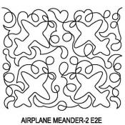 Airplane Package Set - DIGITAL Longarm Quilting Pantograph Design by Deb Geissler 5