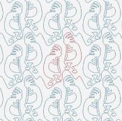 Indigenous-Dreams-Kokopelli-DIGITAL-longarm-quilting-pantograph-design-Ida-Houston