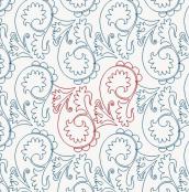 French-Flip-Paisley-DIGITAL-longarm-quilting-pantograph-design-Ida-Houston