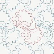 Jacobean-Garden-Floral-DIGITAL-longarm-quilting-pantograph-design-Ida-Houston