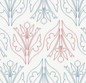 Jacobean-Gesture-DIGITAL-longarm-quilting-pantograph-design-Ida-Houston