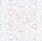 Flower-Power-DIGITAL-longarm-quilting-pantograph-design-Ida-Houston