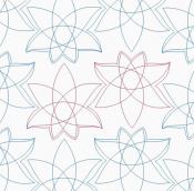 Star-Flower-1-DIGITAL-longarm-quilting-pantograph-design-Ida-Houston