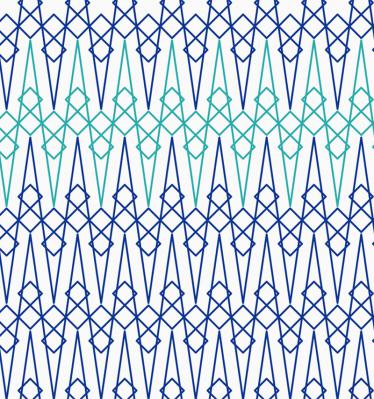 Argyle Chevron DIGITAL Longarm Quilting Pantograph Design by Leisha Farnsworth