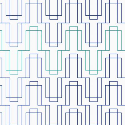 Corridor DIGITAL Longarm Quilting Pantograph Design by Leisha Farnsworth