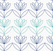 Blooming-Tulips-DIGITAL-longarm-quilting-pantograph-design-Leisha-Farnsworth