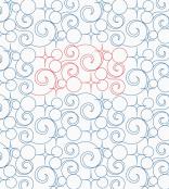Bubble-Scrolls-DIGITAL-longarm-quilting-pantograph-design-Melissa-Kelley