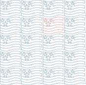 American-Flag-DIGITAL-longarm-quilting-pantograph-design-Melissa-Kelley