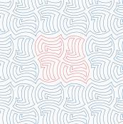 Groovy Stripes DIGITAL Longarm Quilting Pantograph Design by Melissa Kelley