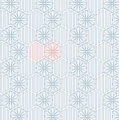 Hex A Daisy DIGITAL Longarm Quilting Pantograph Design by Melissa Kelley