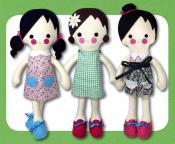Daisy Dress Up Doll sewing pattern Funky Friends Factory 2