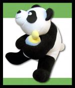 Panda Baby Ning soft toy sewing pattern Funky Friends Factory 2