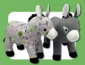 Dynamite The Donkey soft toy sewing pattern Funky Friends Factory 2