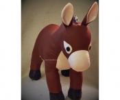 Dynamite The Donkey soft toy sewing pattern Funky Friends Factory 4