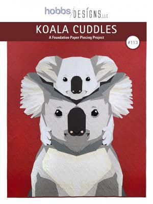 Koala Cuddles quilt sewing pattern from Hobbs Designs