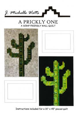 Digital - A Prickly One PDF quilt sewing pattern from J. Michelle Watts Designs