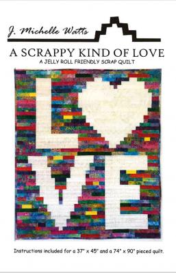 Digital - A Scrappy Kind of Love PDF quilt sewing pattern from J. Michelle Watts Designs