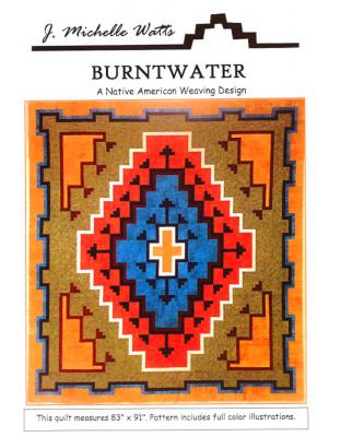 Digital - Burntwater PDF quilt sewing pattern from J. Michelle Watts Designs