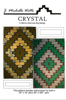 Digital - Crystal PDF quilt sewing pattern from J. Michelle Watts Designs