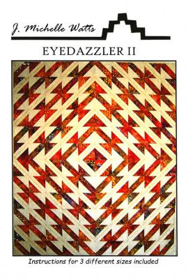 Digital - Eye Dazzle II PDF quilt sewing pattern from J. Michelle Watts Designs