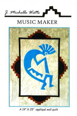 Digital - Music Maker PDF quilt sewing pattern from J. Michelle Watts Designs