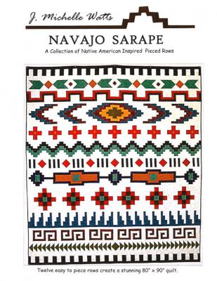 Digital - Navajo Sarape Collection PDF quilt sewing pattern from J. Michelle Watts Designs