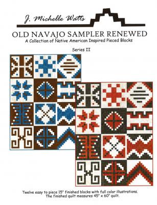 Digital - Old Navajo Sampler Renewed 2 PDF quilt sewing pattern from J. Michelle Watts Designs