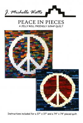 Digital - Peace In Pieces PDF quilt sewing pattern from J. Michelle Watts Designs