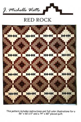 Digital - Red Rock PDF quilt sewing pattern from J. Michelle Watts Designs