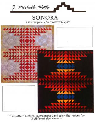 Digital - Sonora PDF quilt sewing pattern from J. Michelle Watts Designs