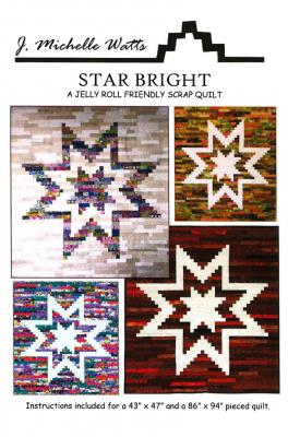 Digital - Star Bright PDF quilt sewing pattern from J. Michelle Watts Designs