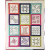 Digital - Quilt Block Stitchery Embroidery PDF quilt sewing pattern from J. Michelle Watts Designs 3