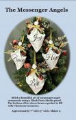 FALL SPOTLIGHT SPECIAL - expires 10/31/2024 - Digital - The Messenger Angels Christmas Ornament PDF sewing pattern from J. Minnis Designs