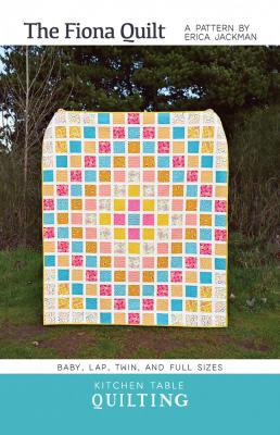 The Fiona quilt sewing pattern from Kitchen Table Quilting Erica Jackman