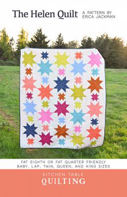 The Helen quilt sewing pattern from Kitchen Table Quilting Erica Jackman