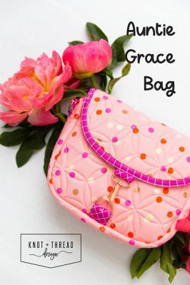 Auntie Grace Bag sewing pattern from Knot + Thread Designs