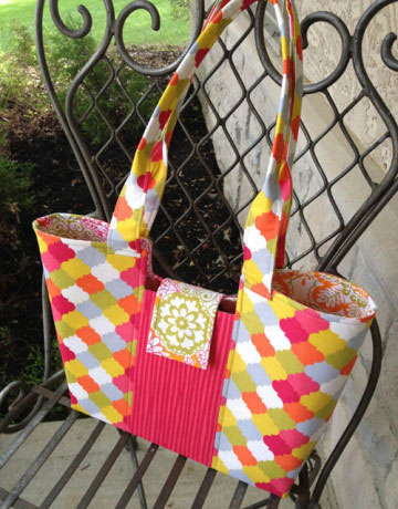 Gracie Handbag sewing pattern from Lazy Girl Designs