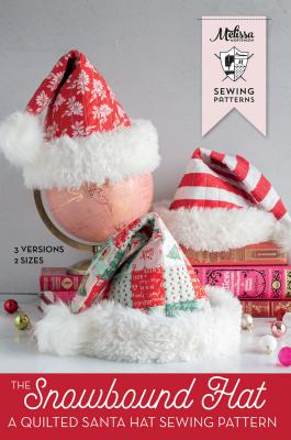 CLOSEOUT - The Snowbound Santa Hat sewing pattern from Melissa Mortenson Patterns